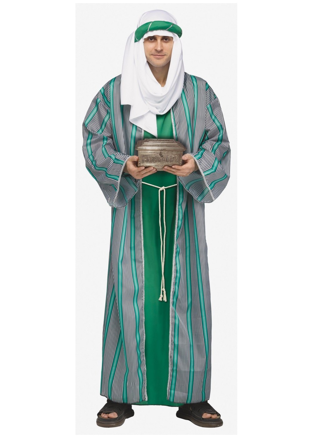 Green Wiseman Men Costume